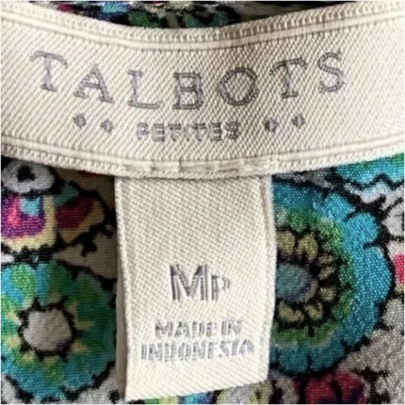 Talbots Sleeveless Scoop Neck Shirt MP - Picture 8 of 9